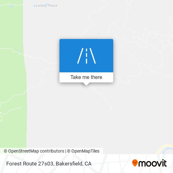 Forest Route 27s03 map