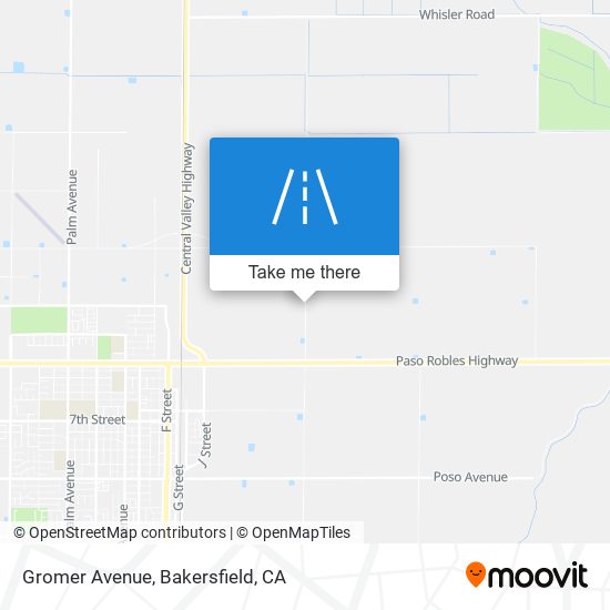 Mapa de Gromer Avenue