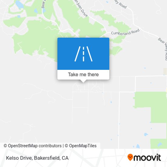 Kelso Drive map