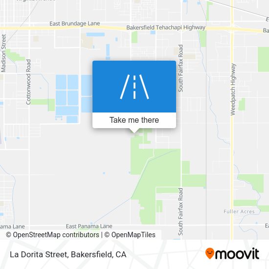 La Dorita Street map