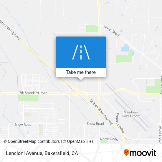 Mapa de Lencioni Avenue