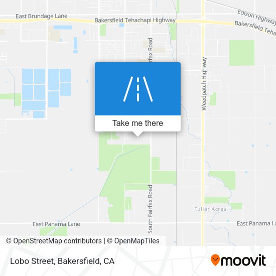 Lobo Street map