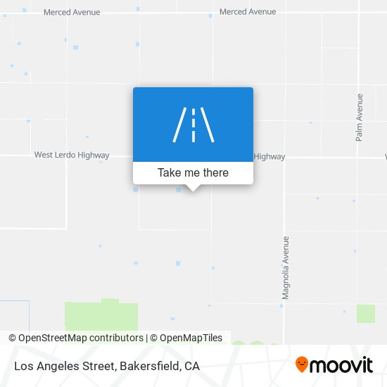 Los Angeles Street map