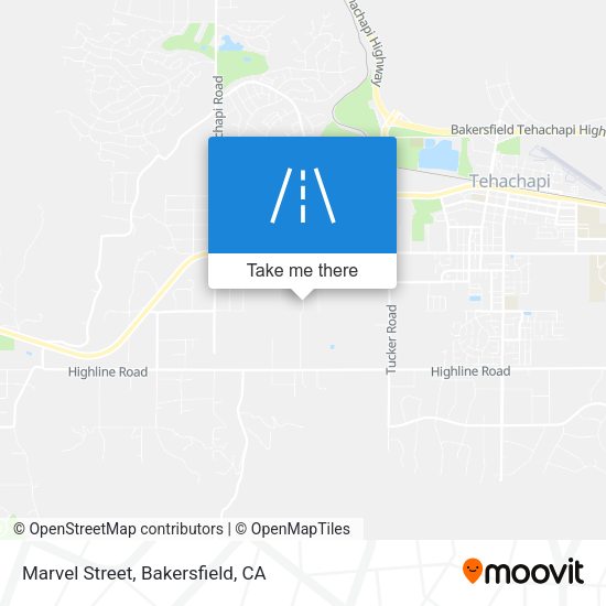 Marvel Street map