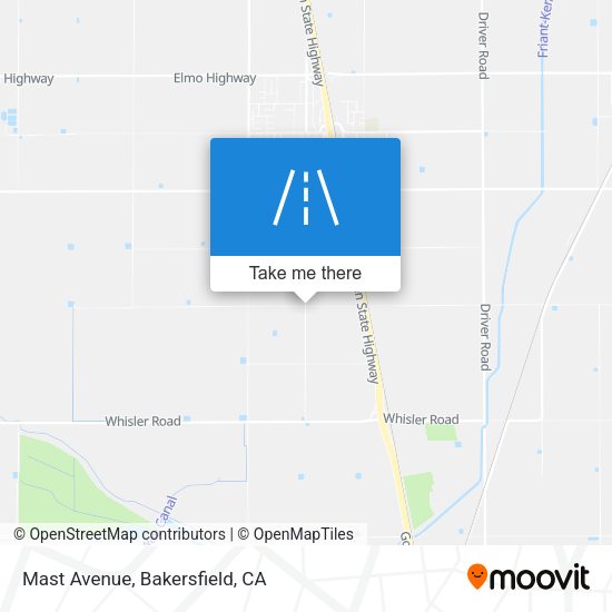 Mast Avenue map