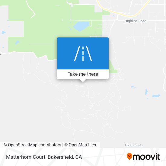Mapa de Matterhorn Court