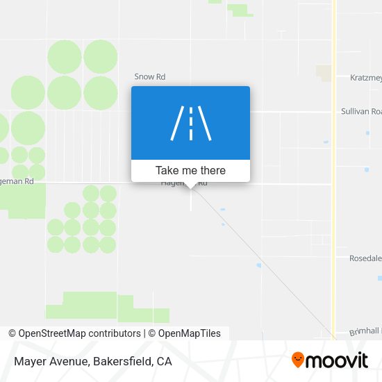Mayer Avenue map