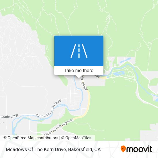 Mapa de Meadows Of The Kern Drive
