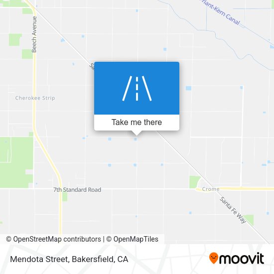 Mapa de Mendota Street