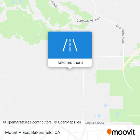 Mount Place map