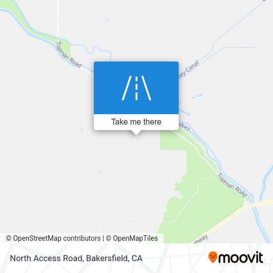 North Access Road map