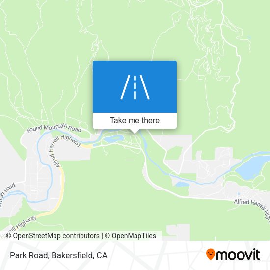Park Road map
