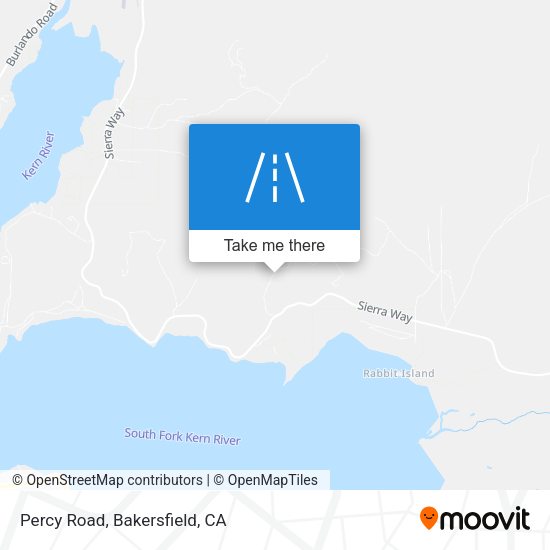 Percy Road map
