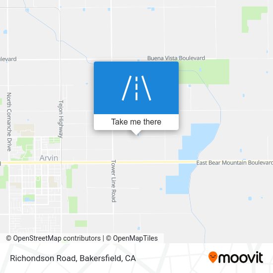 Richondson Road map