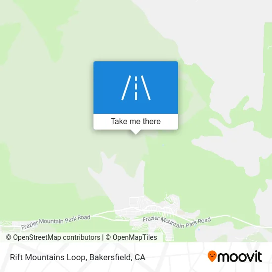 Rift Mountains Loop map