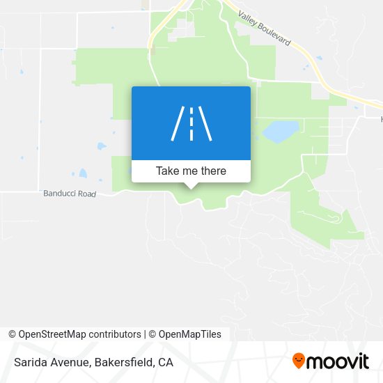Sarida Avenue map