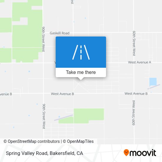 Mapa de Spring Valley Road