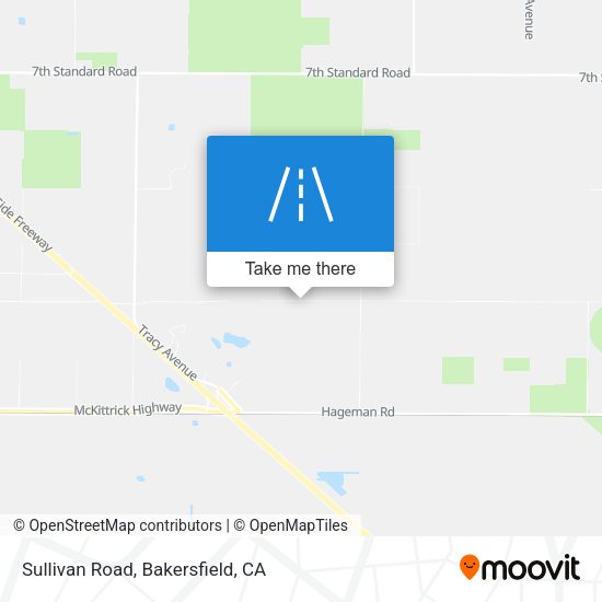 Sullivan Road map