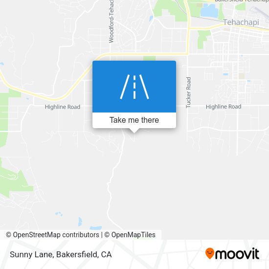Sunny Lane map