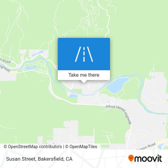 Susan Street map