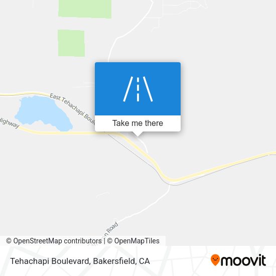 Tehachapi Boulevard map