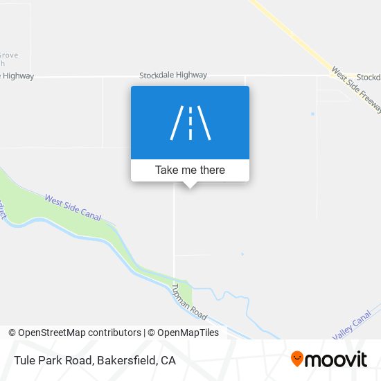 Tule Park Road map