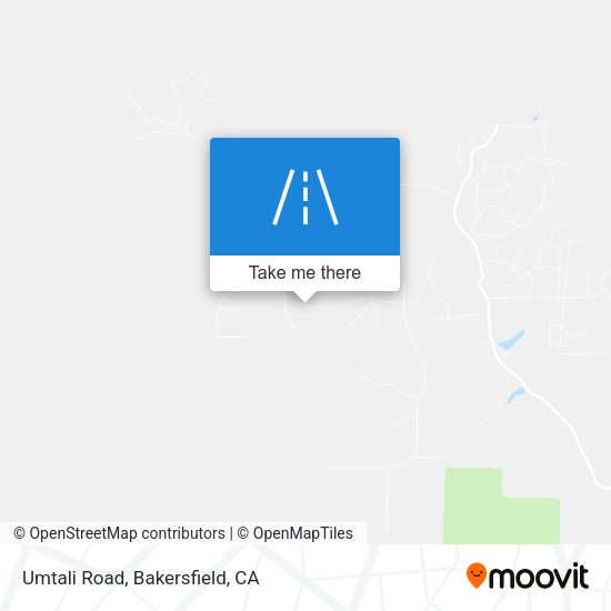 Umtali Road map