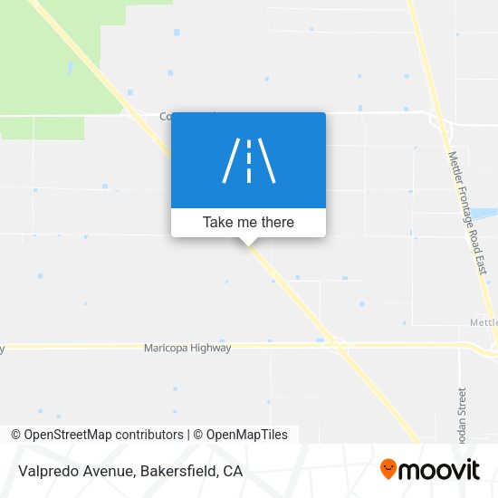 Mapa de Valpredo Avenue