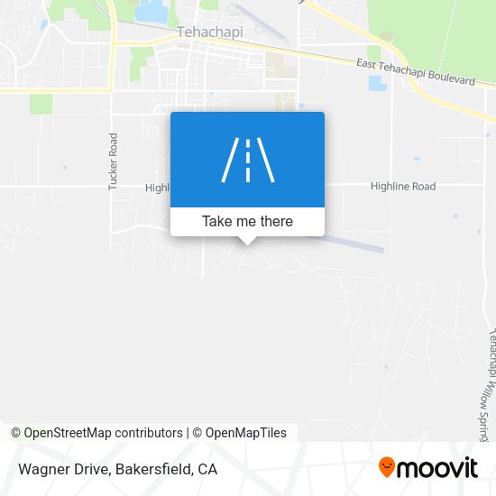 Mapa de Wagner Drive