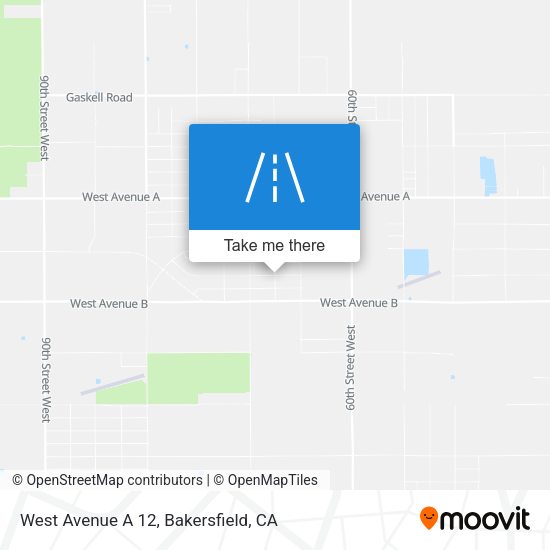 Mapa de West Avenue A 12