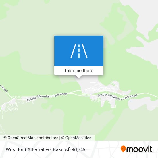 Mapa de West End Alternative