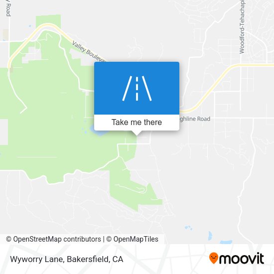 Mapa de Wyworry Lane