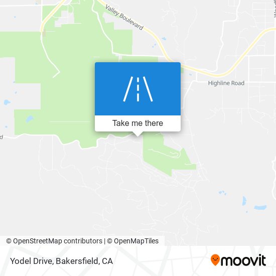 Yodel Drive map