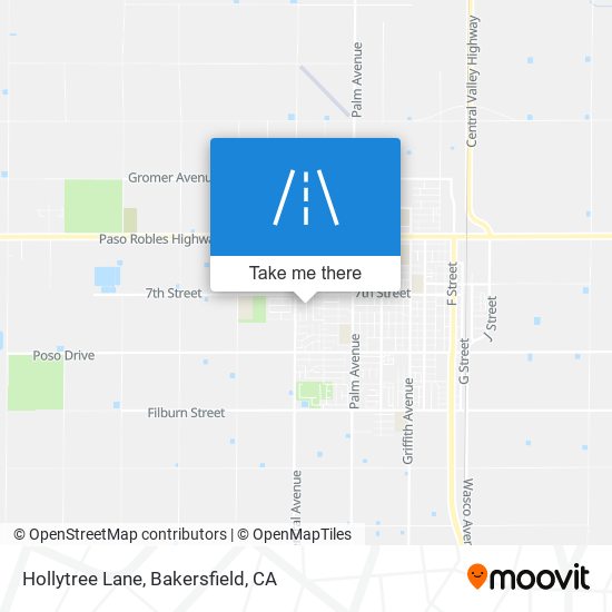 Hollytree Lane map