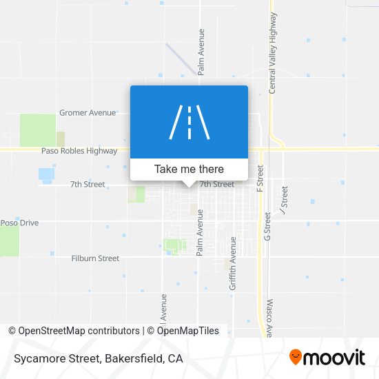 Mapa de Sycamore Street