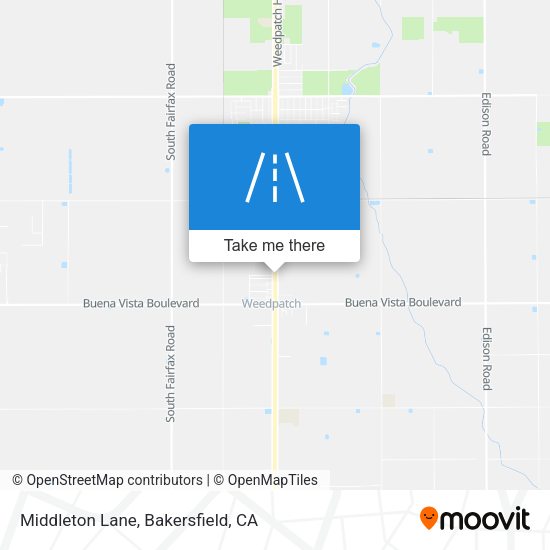 Mapa de Middleton Lane