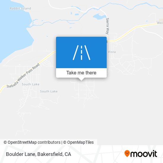 Boulder Lane map