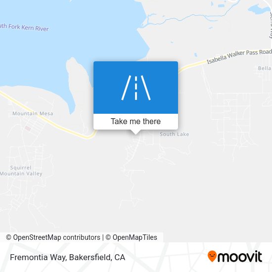 Fremontia Way map