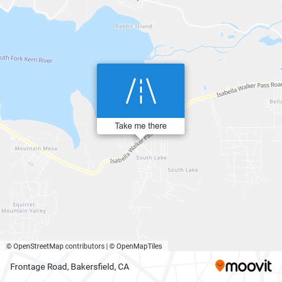 Frontage Road map