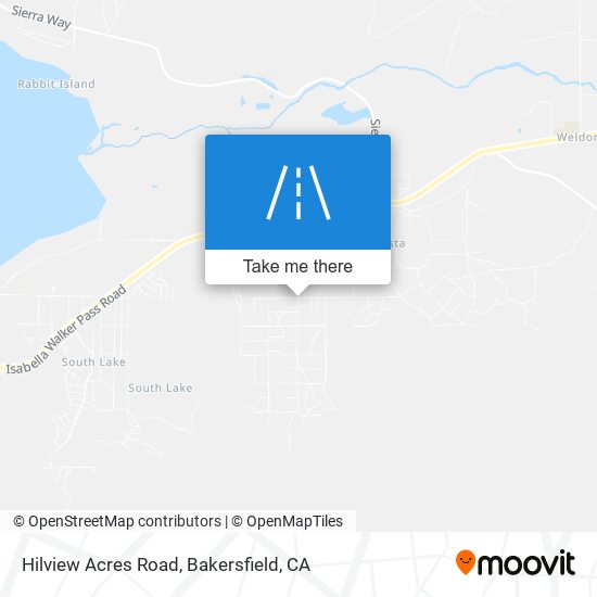 Hilview Acres Road map