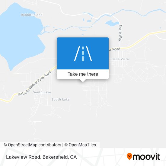 Mapa de Lakeview Road