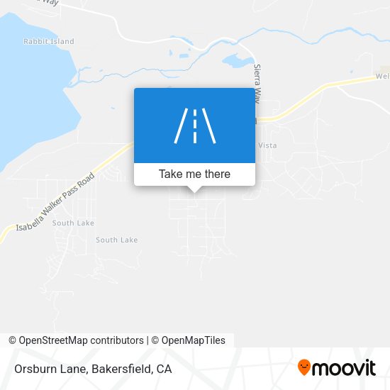 Mapa de Orsburn Lane