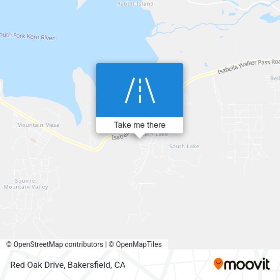 Red Oak Drive map
