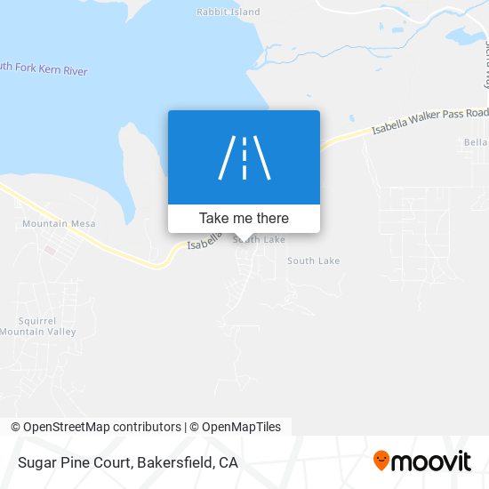 Sugar Pine Court map