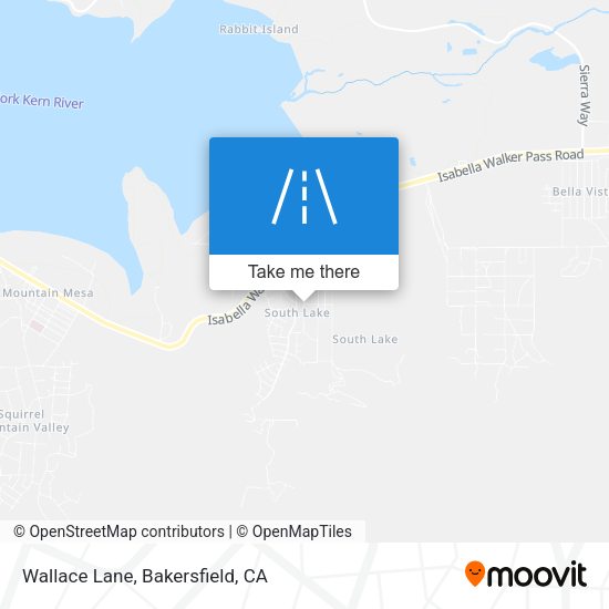 Mapa de Wallace Lane