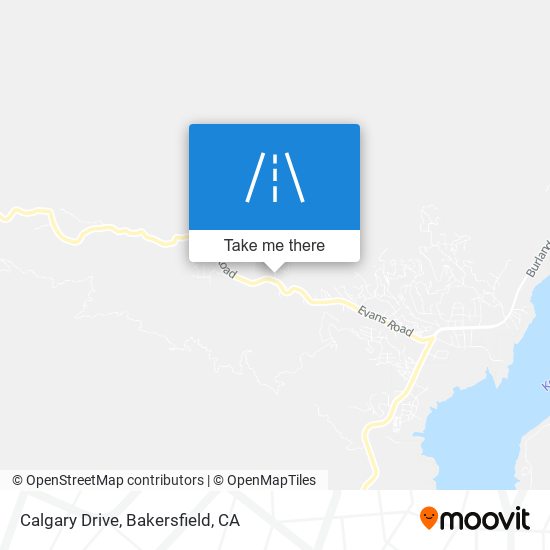 Calgary Drive map