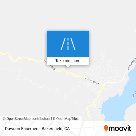 Dawson Easement map
