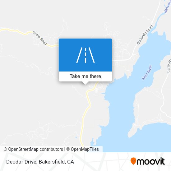 Deodar Drive map