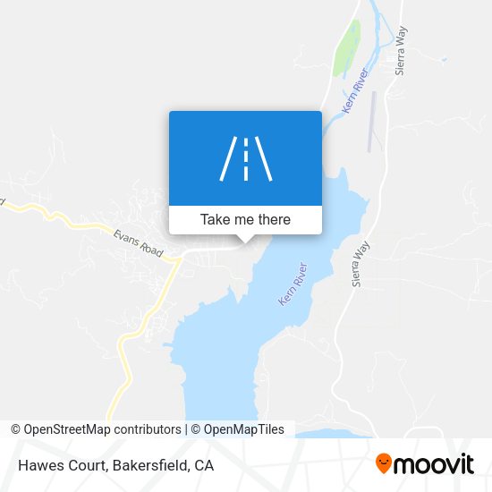 Hawes Court map