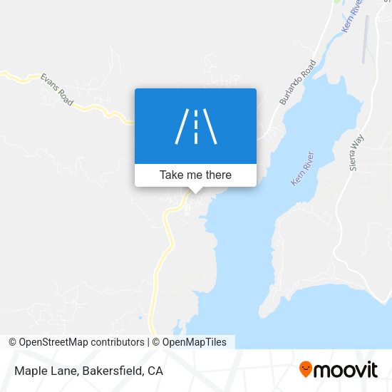 Maple Lane map